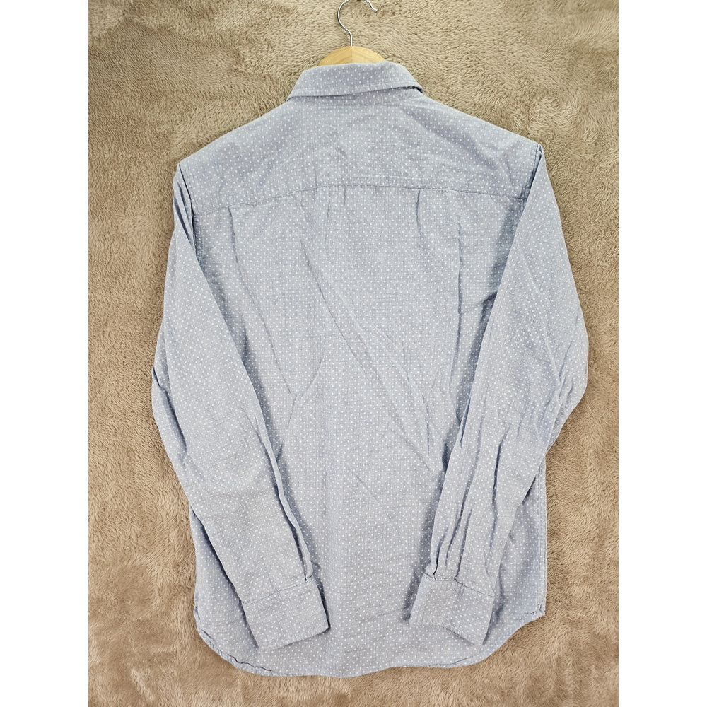 Club Monaco Slim Fit Shirt 100% Cotton Long-sleeve Button-down Size XS - Picture 9 of 10